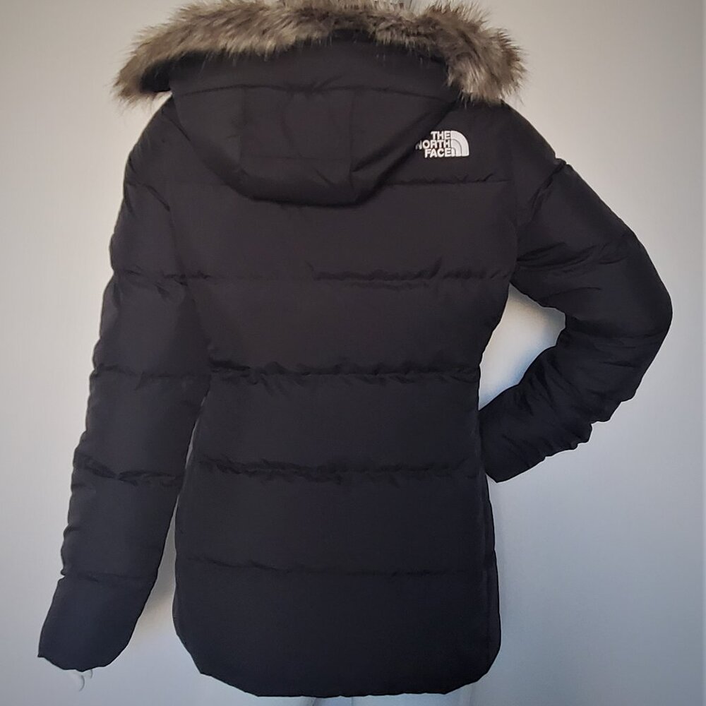THE NORTH FACE WOMEN GOTHAM GOOSE DOWN PUFFER JACKET Black size S, M, L, XL, XXL - Picture 4 of 8